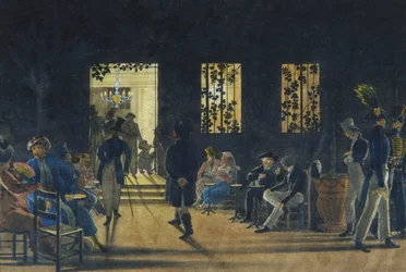 Boscareccia Room of the Café Nuovo, Palazzo Ruspoli, Rome, 1827
